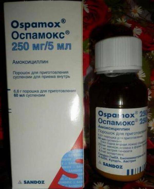 Оспамокс (ospamox): описание, рецепт, инструкция