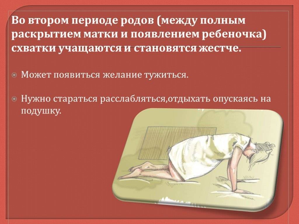 Тужимся правильно, как облегчить боль во время родов