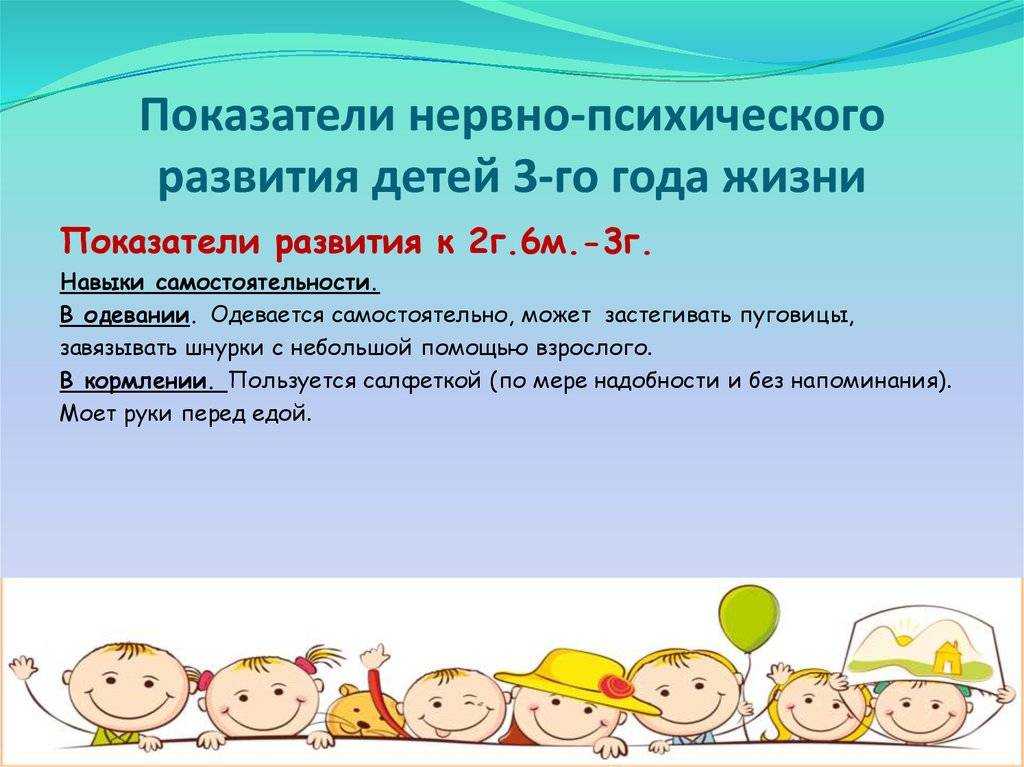 Ребенок в 3 года
