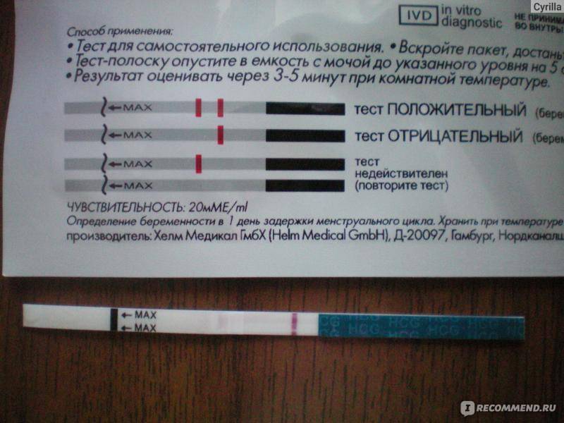 Что может показать просроченный тест на беременность?