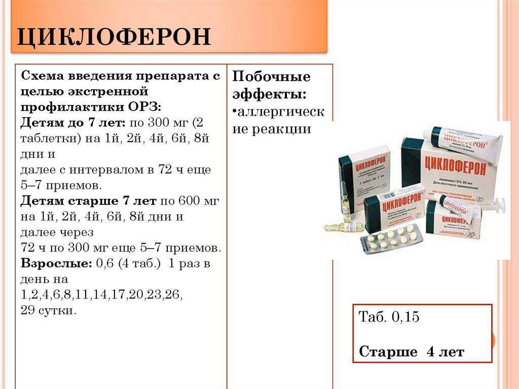 Циклоферон для детей инструкция по применению