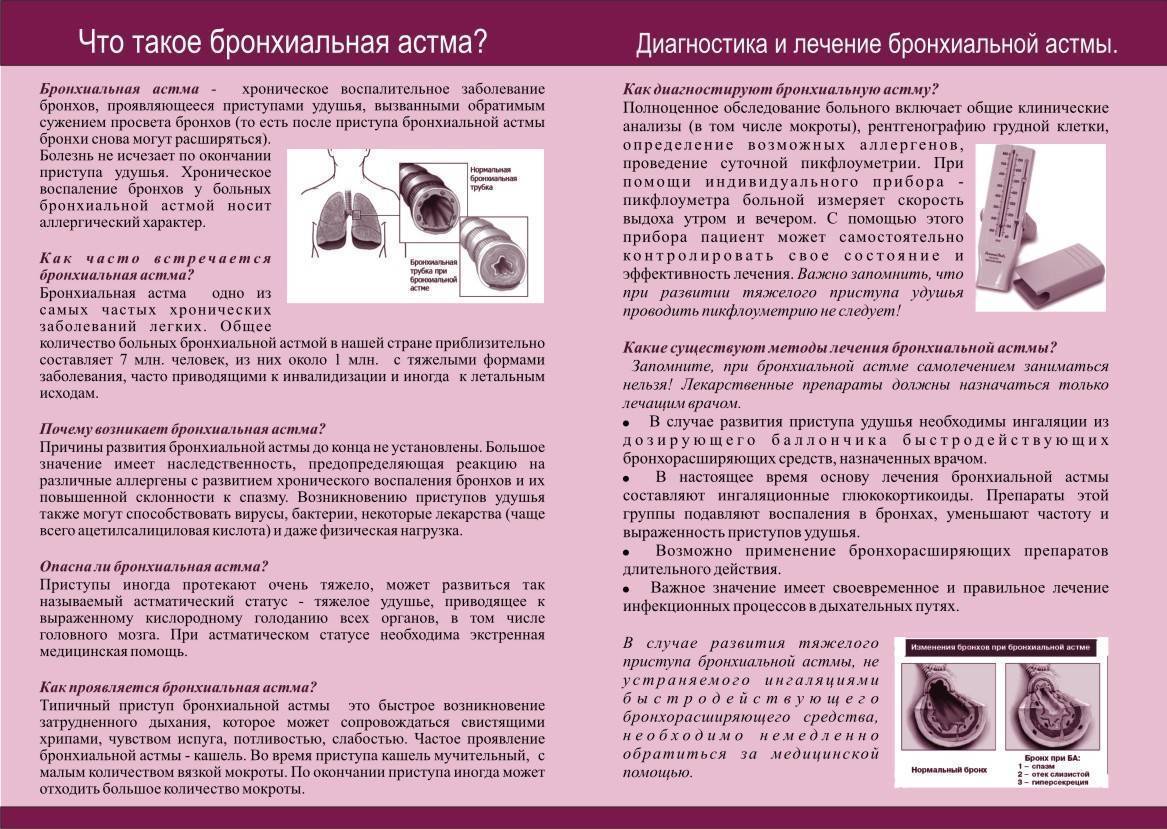 Симптомы аллергического бронхита у детей — первые признаки