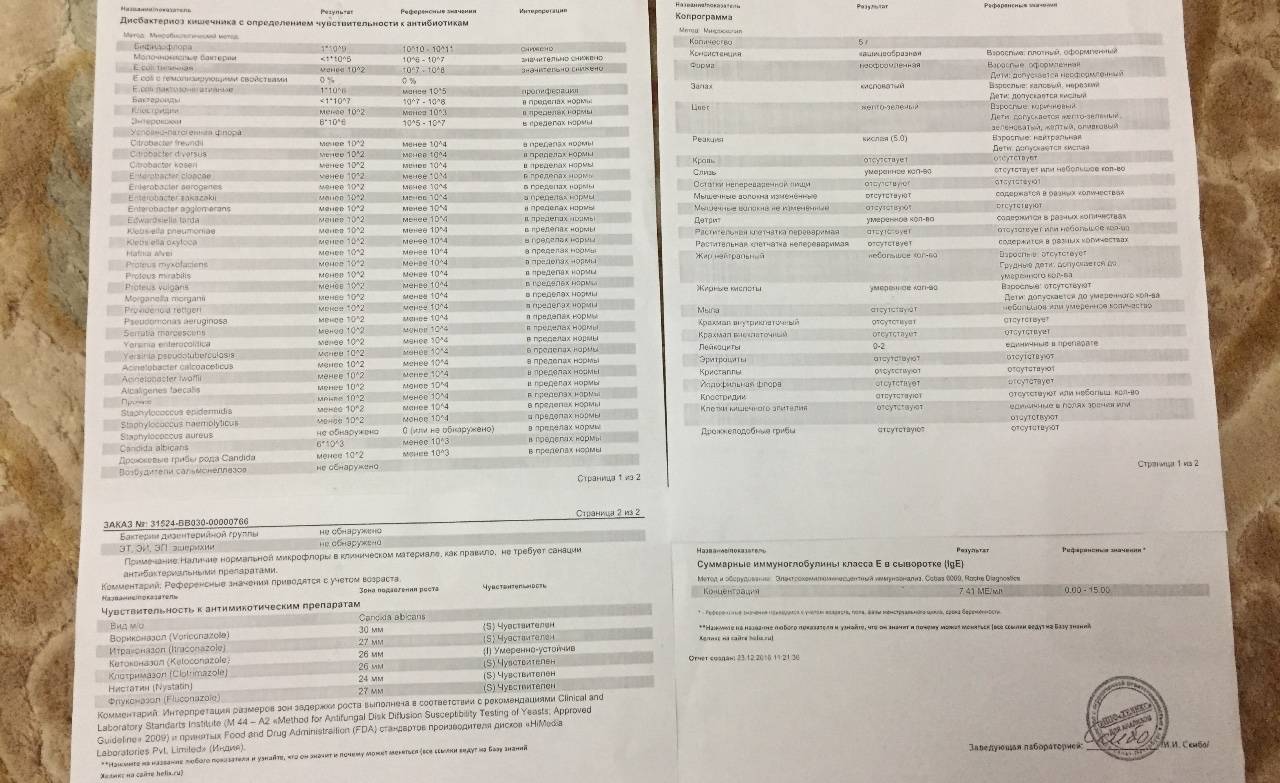 Грудное молоко — исследования на стерильность, расшифровка анализа