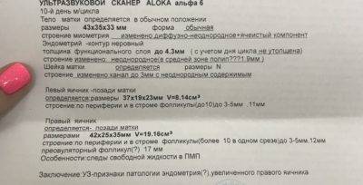 Размер эндометрия матки: норма по дням цикла, возможные отклонения в толщине, таблица