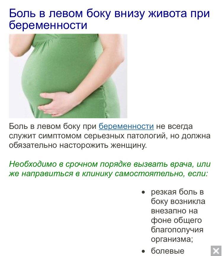 Тянет низ живота: может ли это быть беременность
