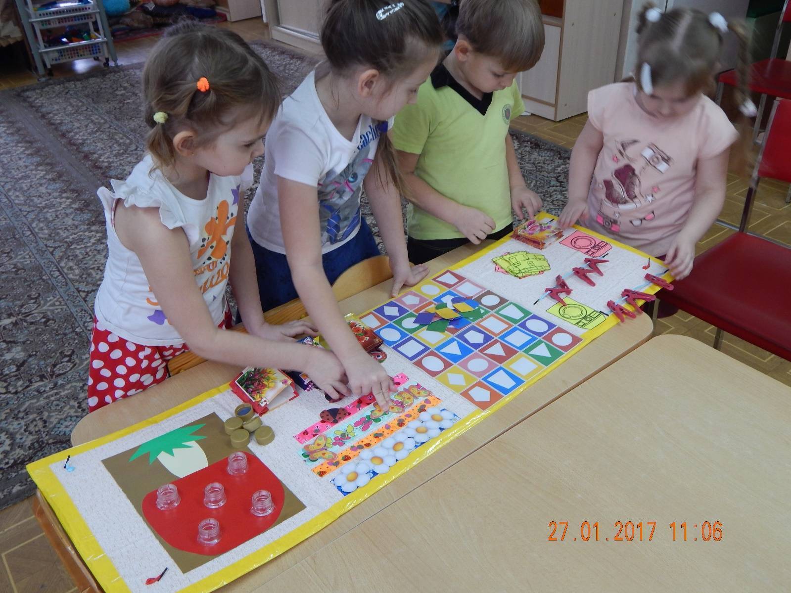 Дидактические игры по сенсорному воспитанию для дошкольников