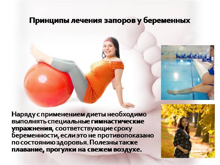 Запор при беременности