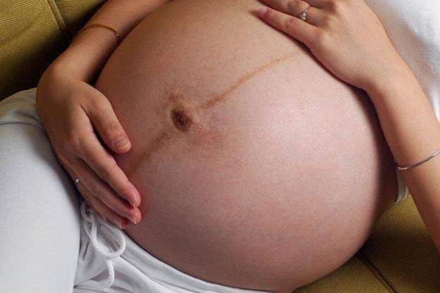 Чешется пупок при беременности
