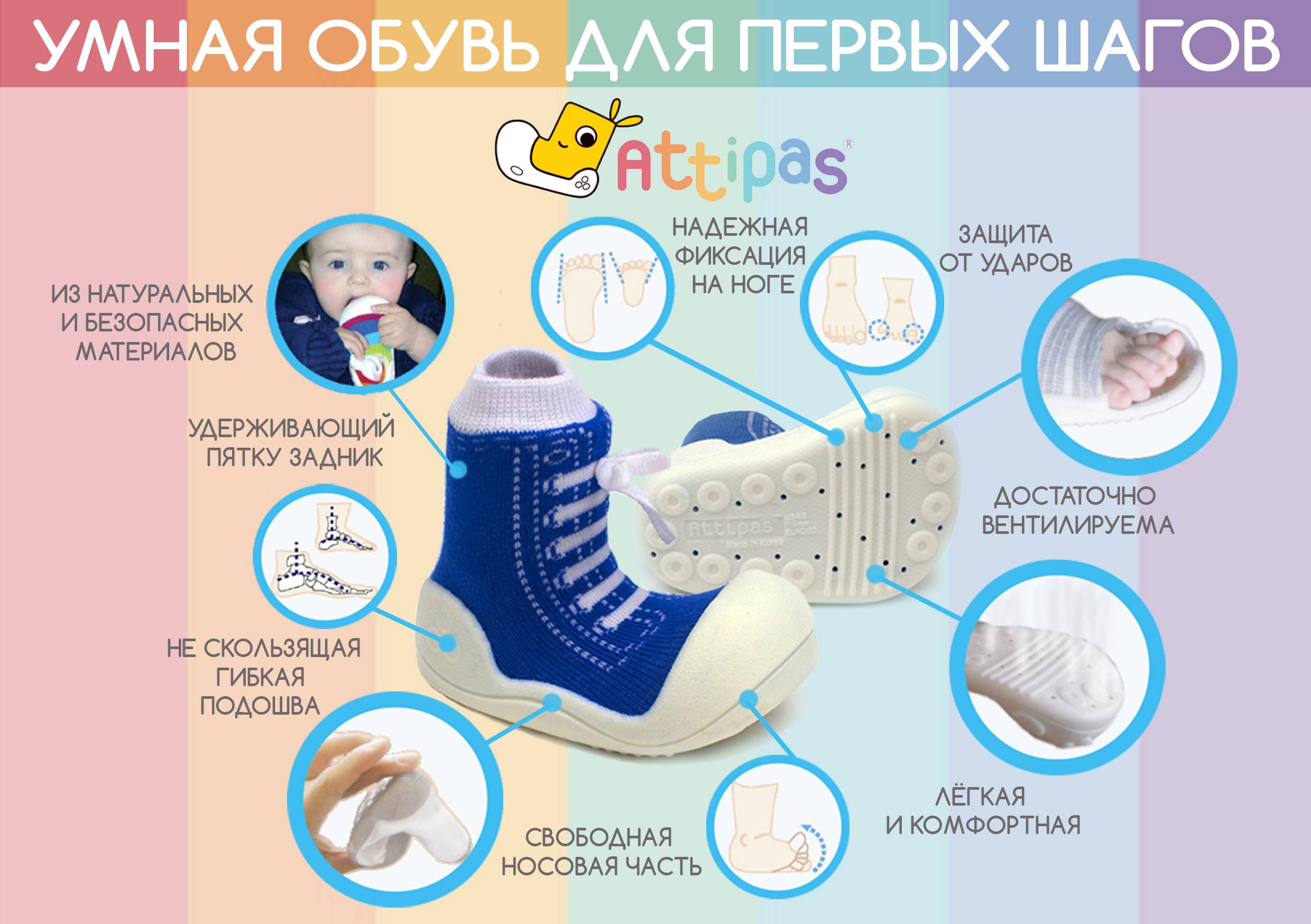 Первые шаги: как выбрать самую лучшую обувь для ребенка, начинающего ходить?