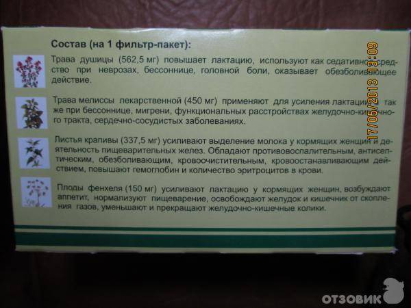 12 видов и марок чая, подходящего для кормящих матерей