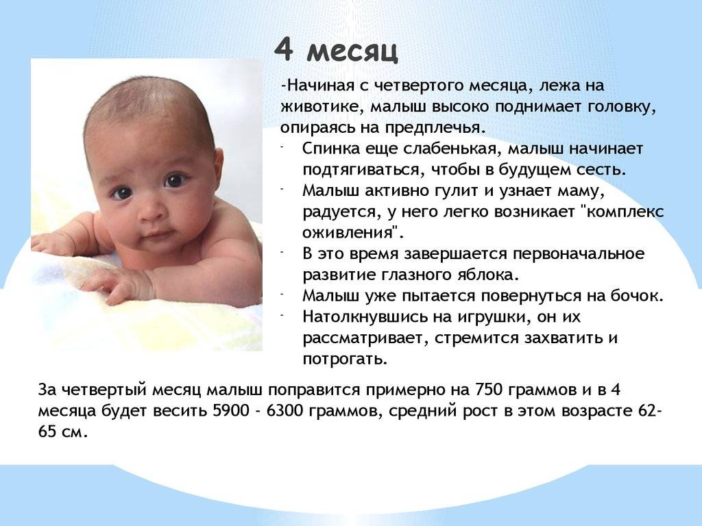 Ребенок в 3 месяца / календарь развития ребенка
