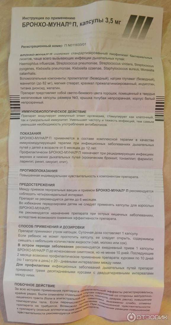 Бронхомунал и бронхомунал п: ответы на наиболее популярные вопросы о препарате-иммуномодуляторе