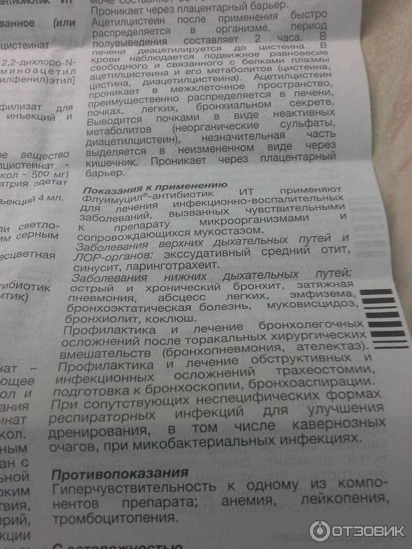 Флуимуцил для ингаляций: лечение кашля у взрослых и детей