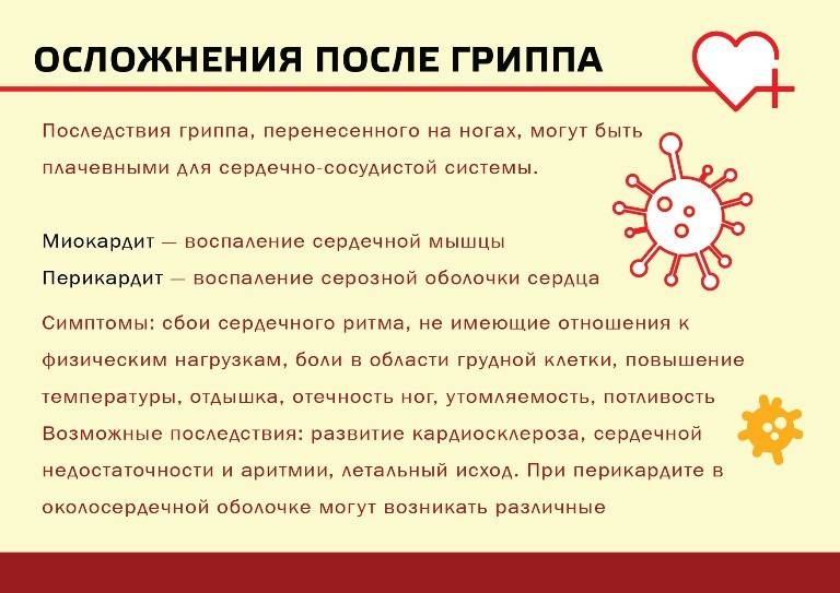 Грипп у детей: возможные осложнения и последствия