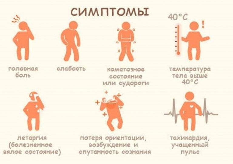 Тепловой удар у ребенка и взрослого - симптомы, первая помощь, лечение