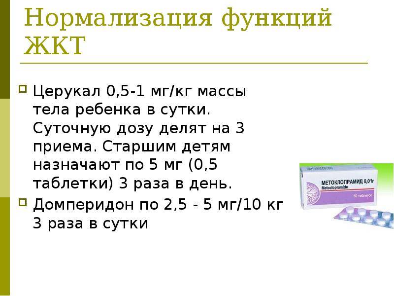 Церукал: инструкция по применению для детей при рвоте (ампулы, таблетки) с дозировкой