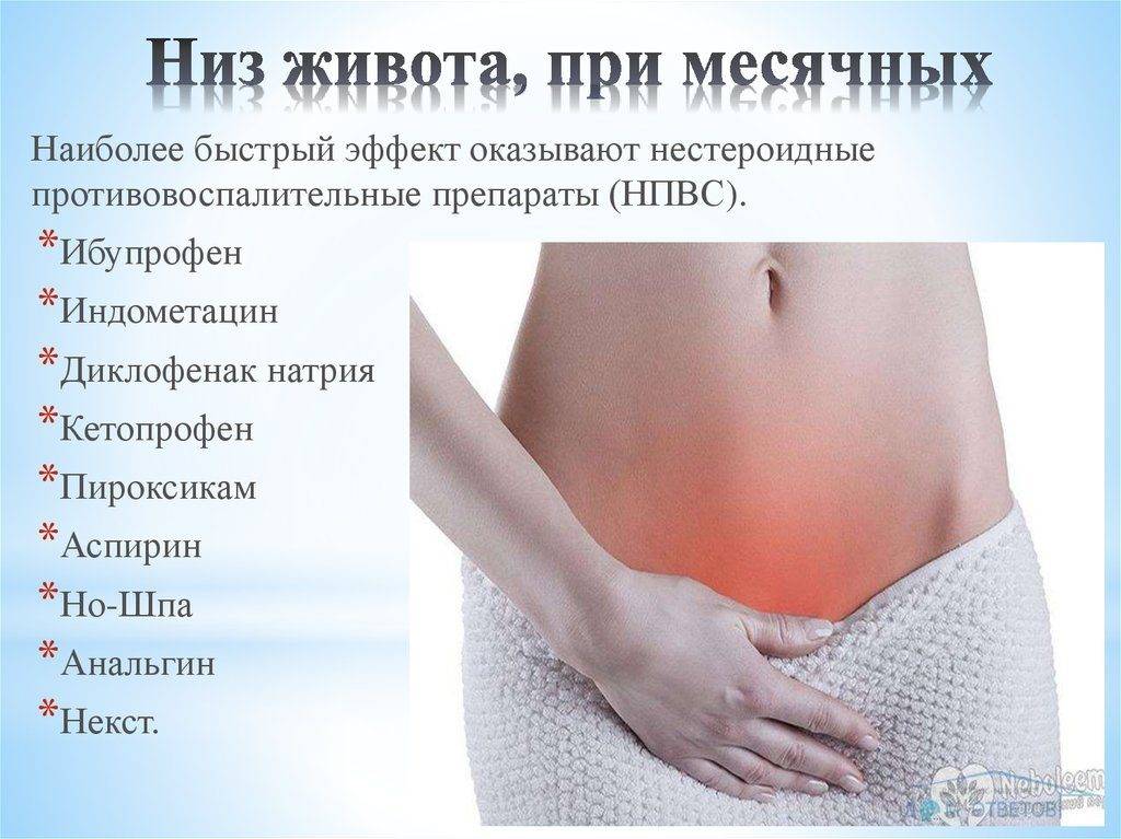 Боль внизу живота у женщин