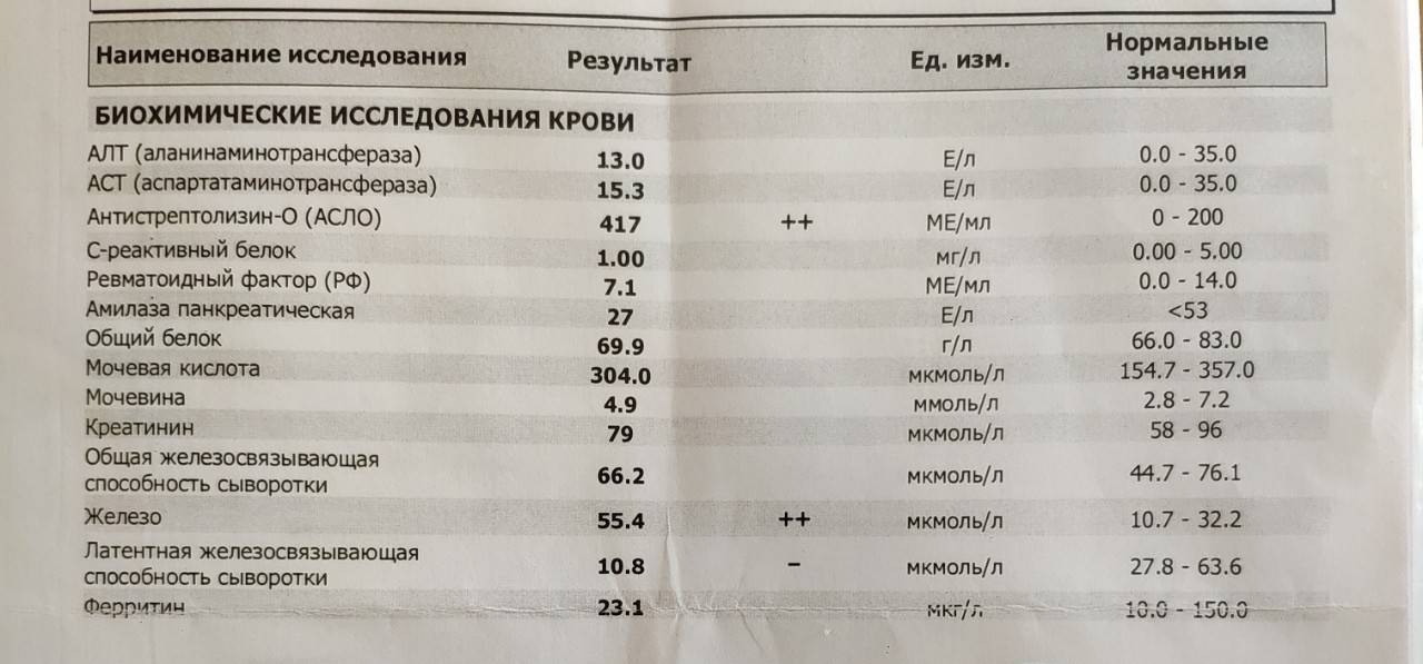 Анализ на антистрептолизин – показания, нормы, расшифровка результата теста на асл-о | университетская клиника
