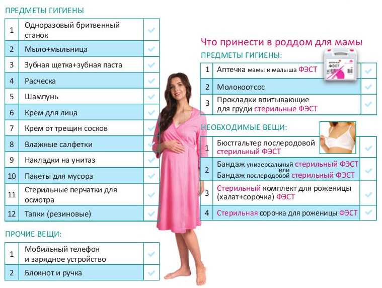 Список вещей в роддом для мамы и малыша | сумка с вещами в роддом для матери и ребенка: все, что нужно брать с собой на роды