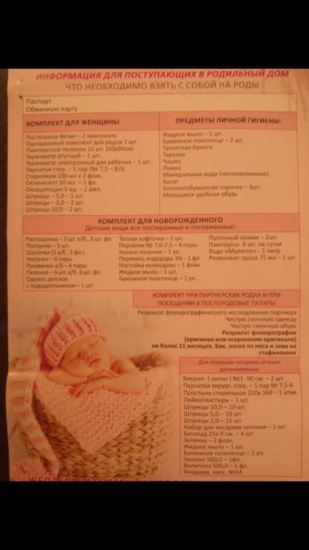 3 сумки в роддом: список вещей по пакетам - полезная информация от няня.ру