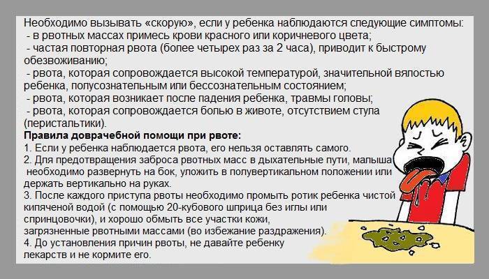Рвота во время еды | уроки для мам