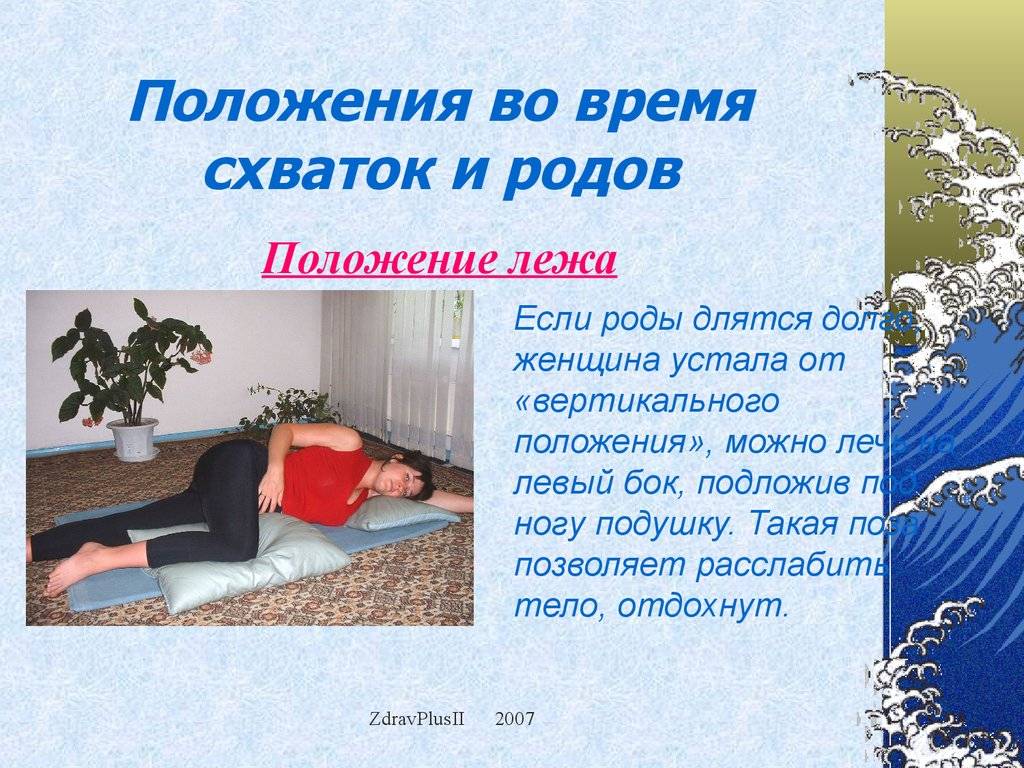 Как помочь себе во время схваток