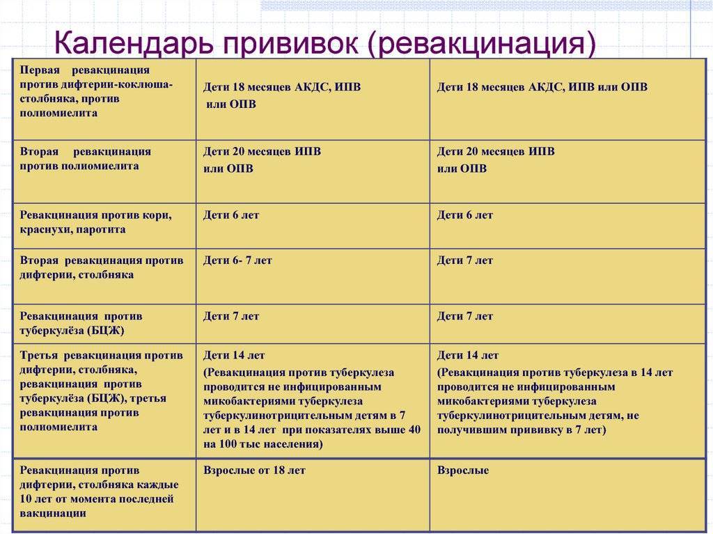 Прививка от дифтерии - виды вакцин, порядок выполнения, реакции и побочные эффекты