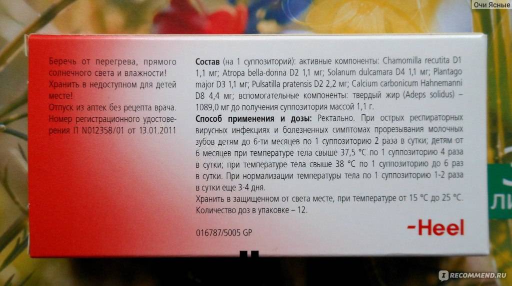 Насколько эффективны и безопасны свечи вибуркол при прорезывании зубов у детей?