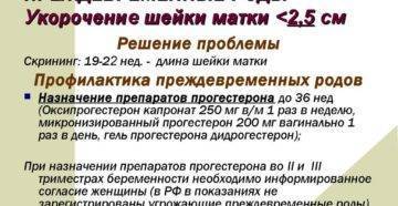 Нормы длины шейки матки во время беременности: причины короткой шейки и опасности, методы лечения