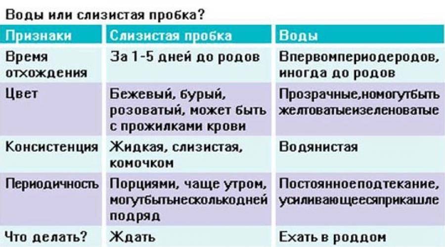 Могут ли начаться схватки без отхождения пробки и вод: какие будут последствия?