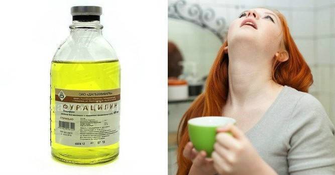 В чем смысл полоскания горла?