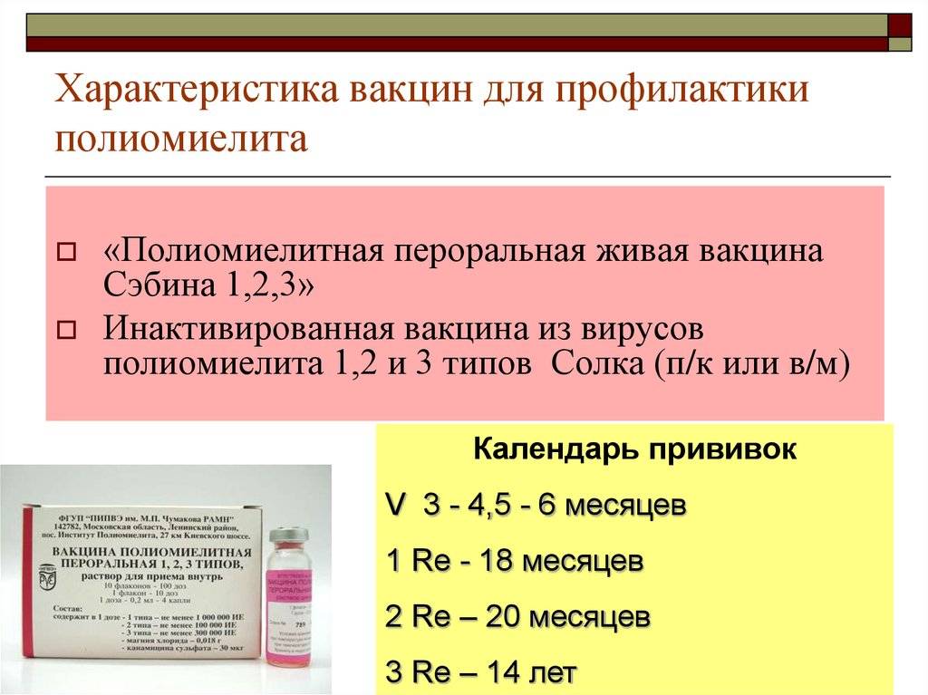 Можно ли заразиться полиомиелитом от привитого ребёнка